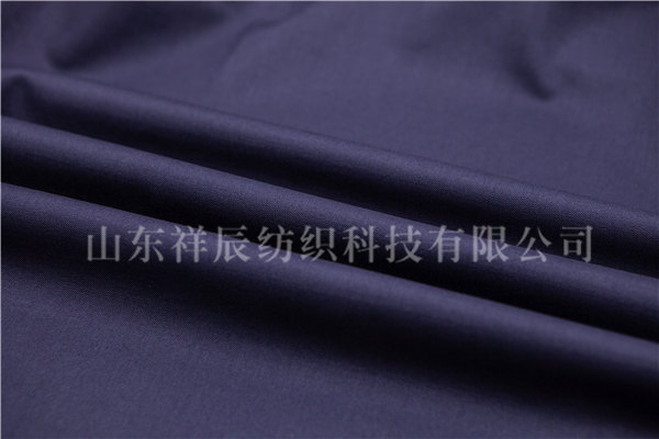 藏青弹力单面哔叽70W/25.5P/L4/0.5，80s/2*2，290g/m