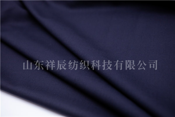 藏青高支贡丝锦70W/29.5P/0.5，100s/2*2，310g/m