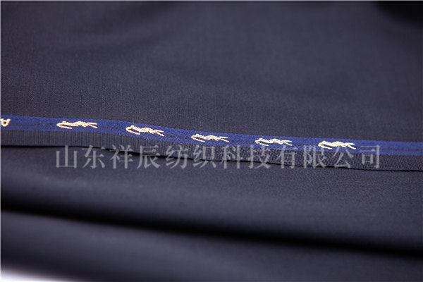 黑色高支贡丝锦70W/29.5P/0.5，100s/2*2，310g/m